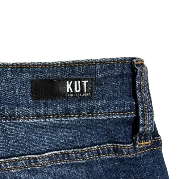 Kut From The Kloth New Petite Natalie Bootcut Jeans Dark Wash Petite 12 / 12P